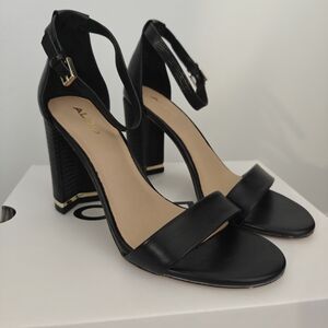 ALDO Black Women's Heeled Sandals